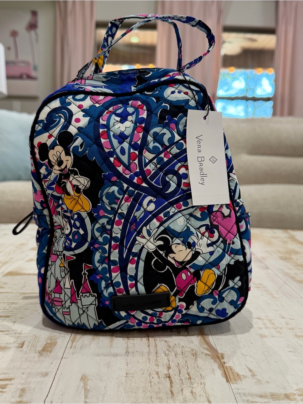 Vera Bradley Disney Parks Mickey’s Whimsical Paisley Insulated Lunch Bag Retired